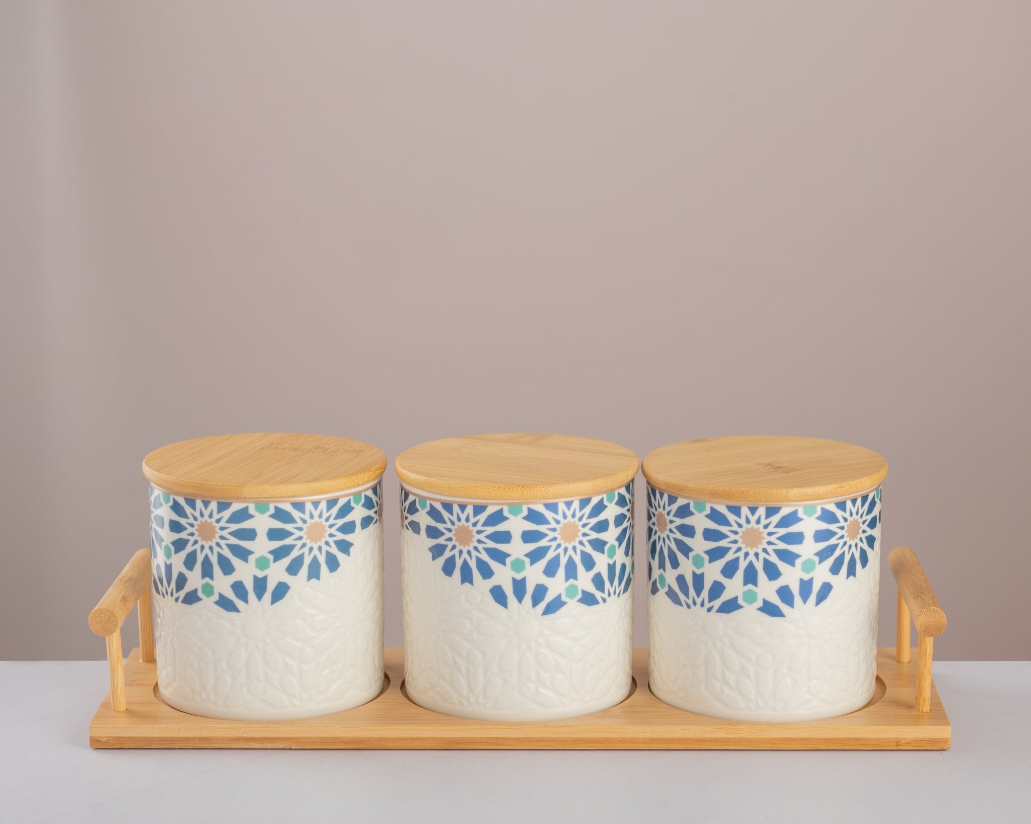 Mosaic Canister Set - Urban Home