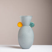 Bloom - Light blue glass vase 39x9cm - Urban Home