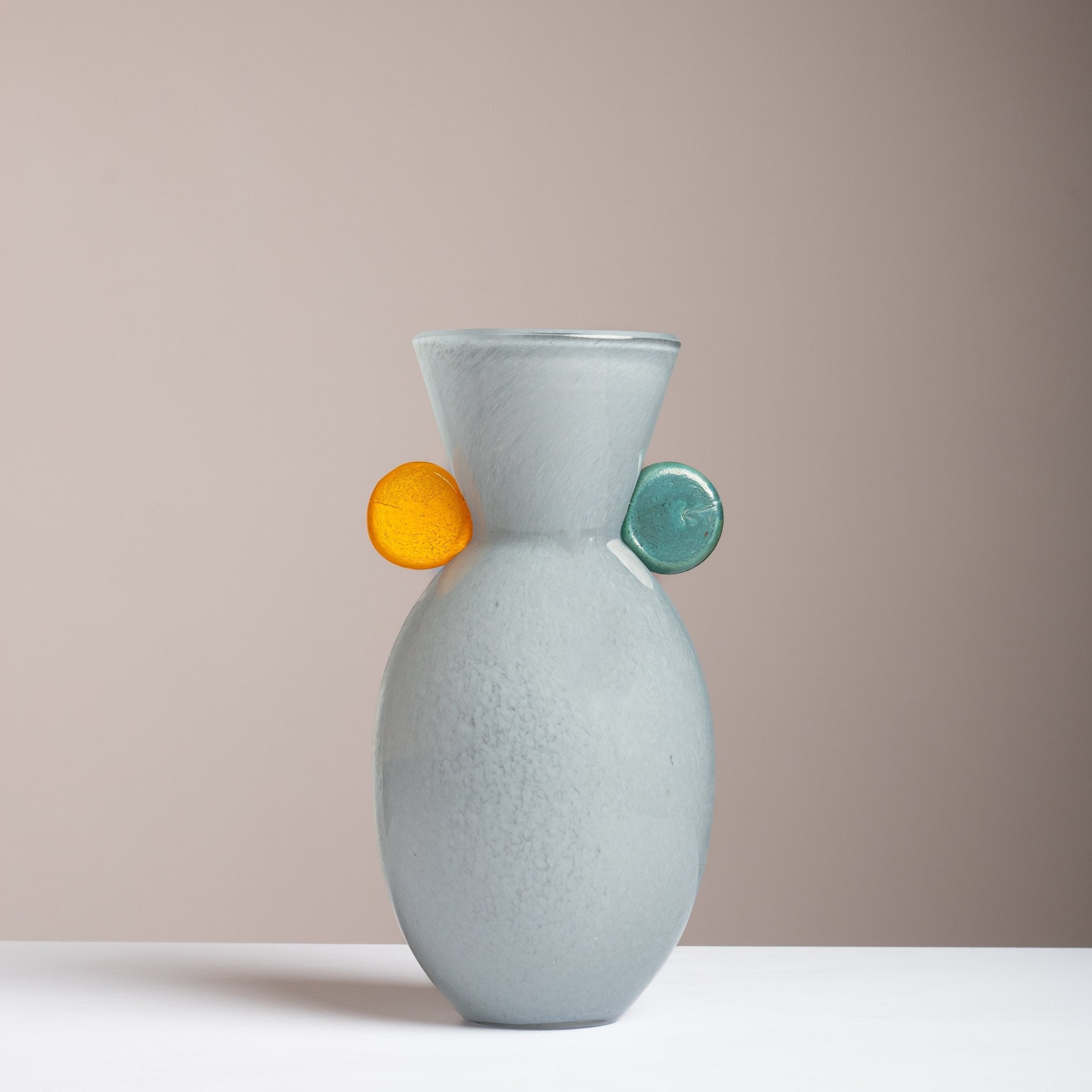 Bloom - Light blue glass vase 39x9cm - Urban Home