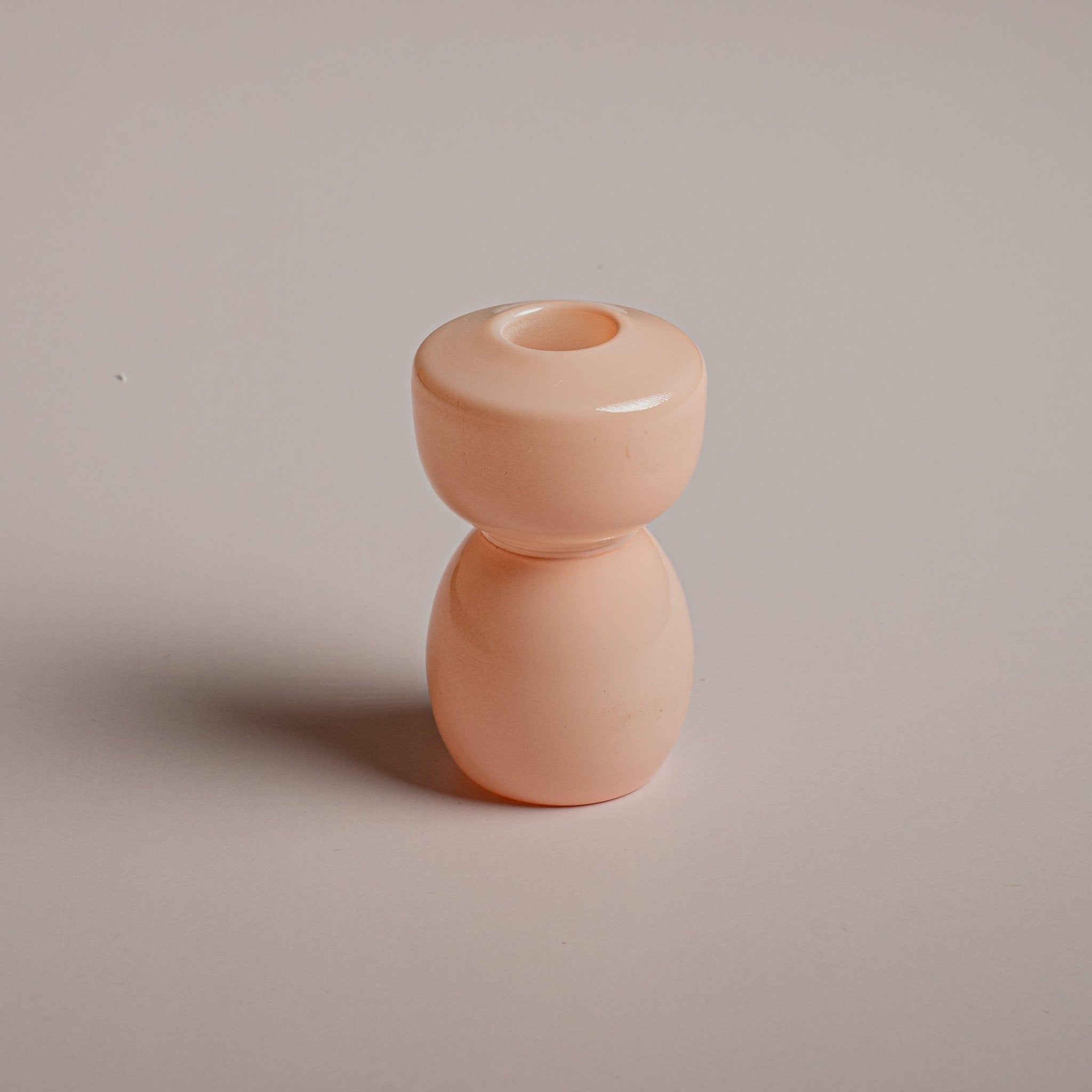 Glass Candle Holder – 6.5×10 cm - Urban Home