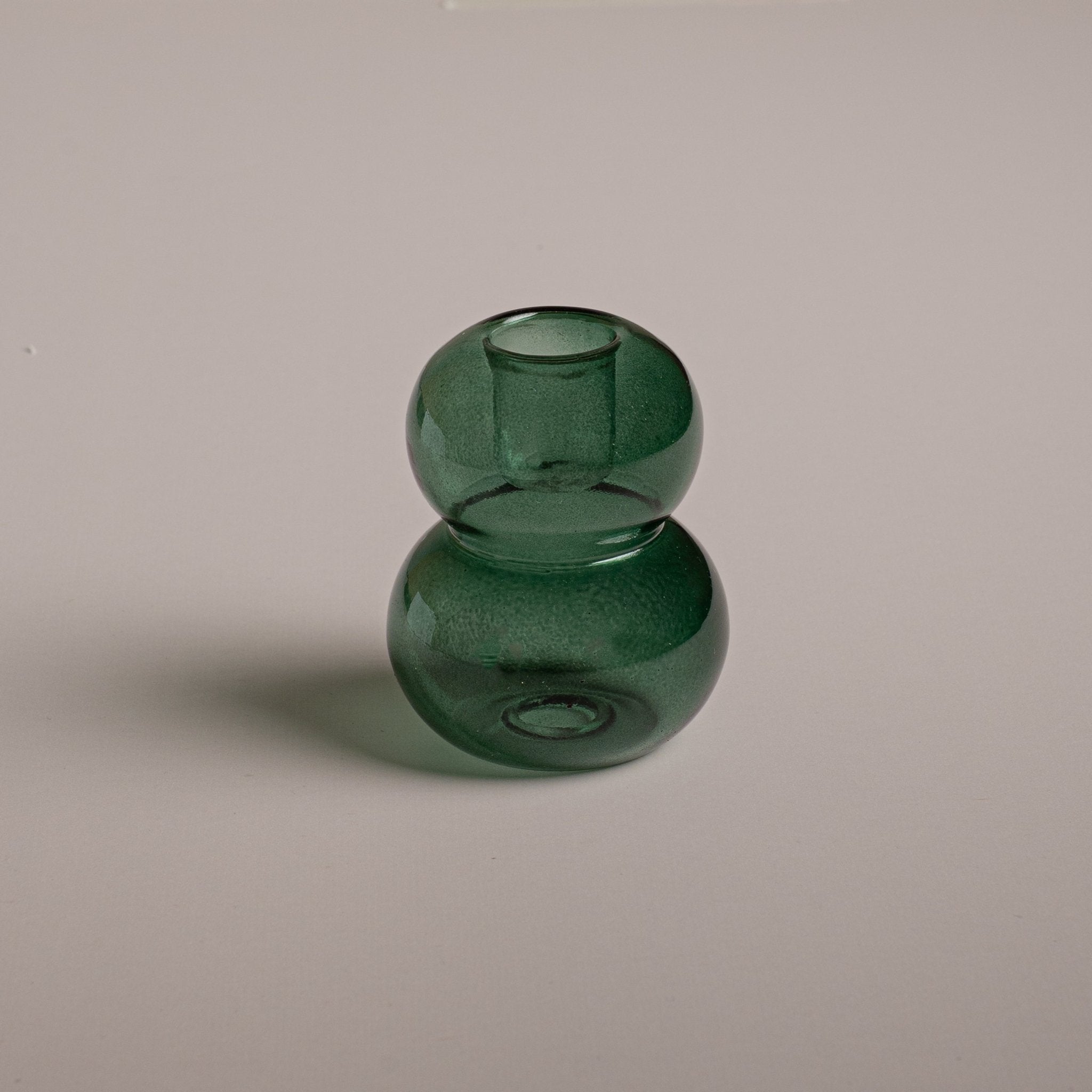 Glass Candle Holder – 7×8.5 cm - Urban Home