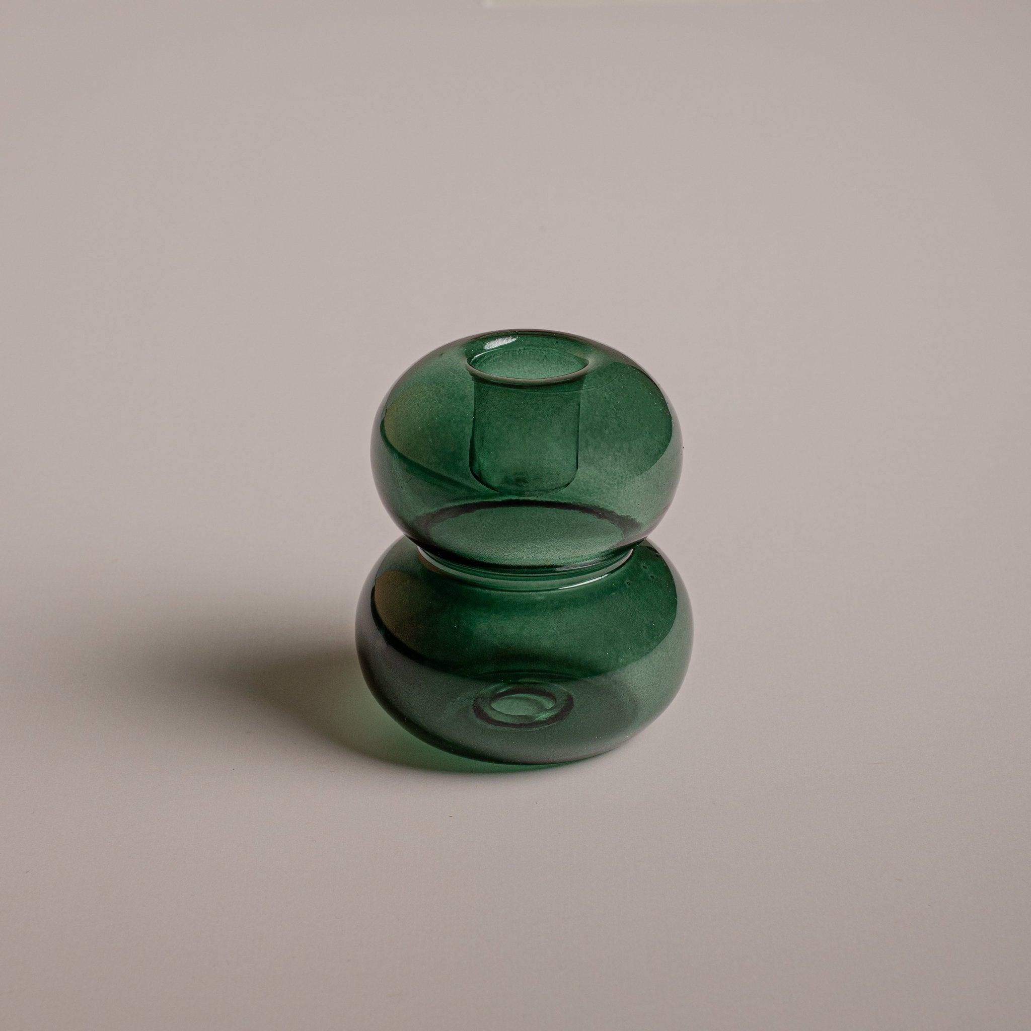 Glass Candle Holder – 8×8.5 cm - Urban Home