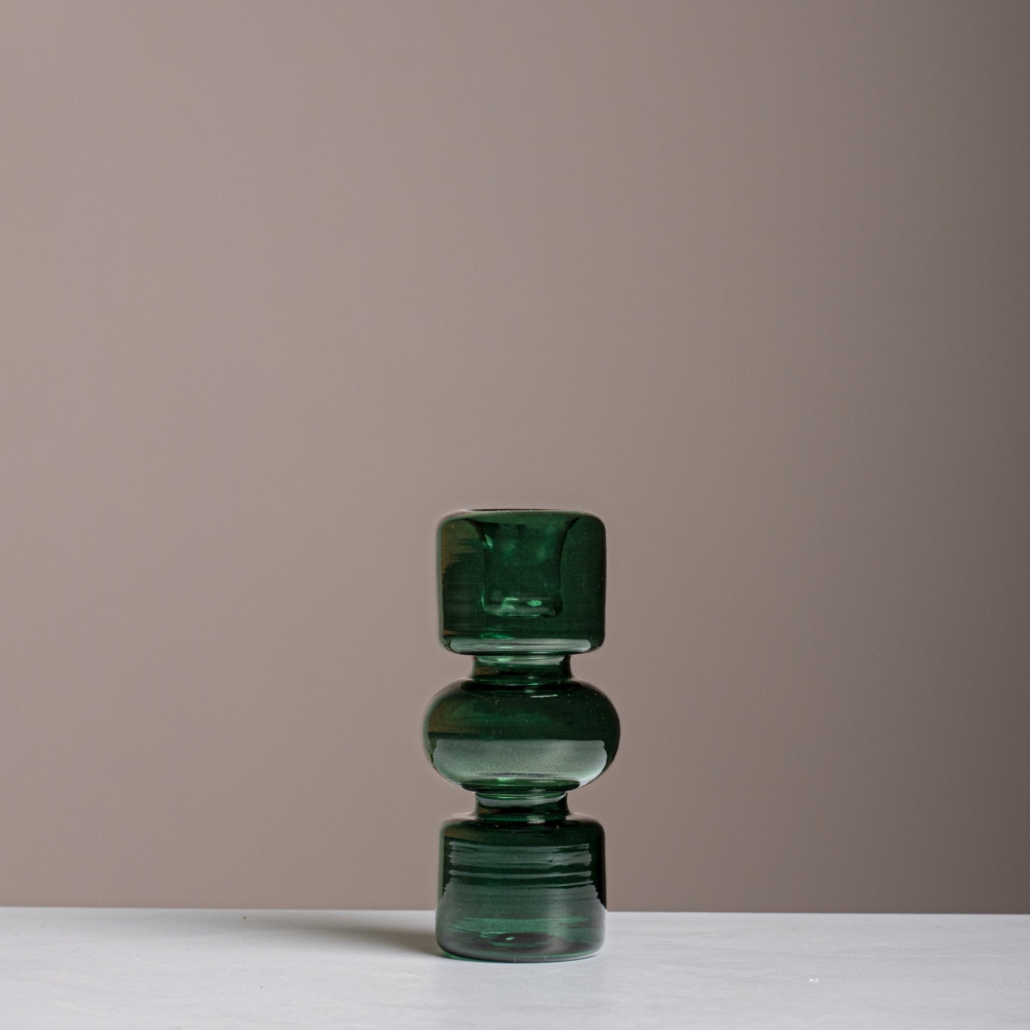 Glass Candle Holder – 7×15 cm - Urban Home