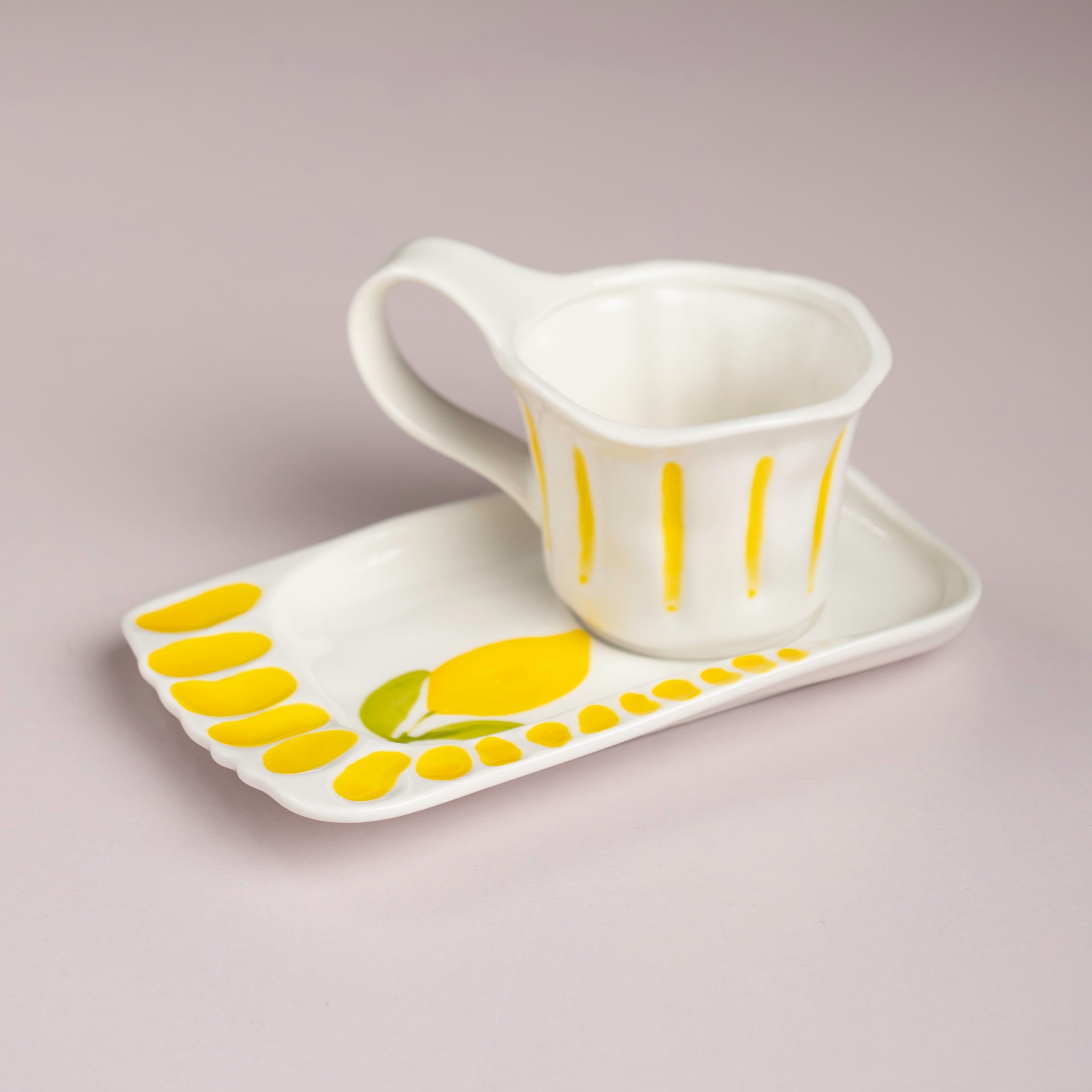Capri coffee cup (220ml) and saucer (20x12cm)