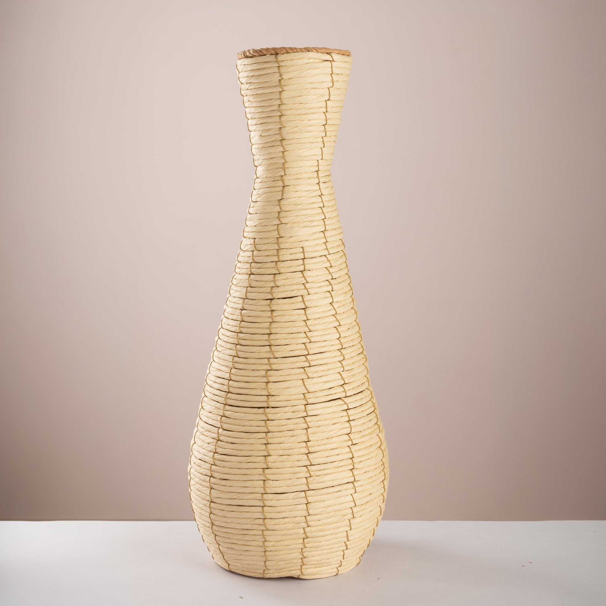 Modern Hourglass Grass Vase - Urban Home