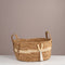 Boho Tassel Oval Storage Basket - Urban Home