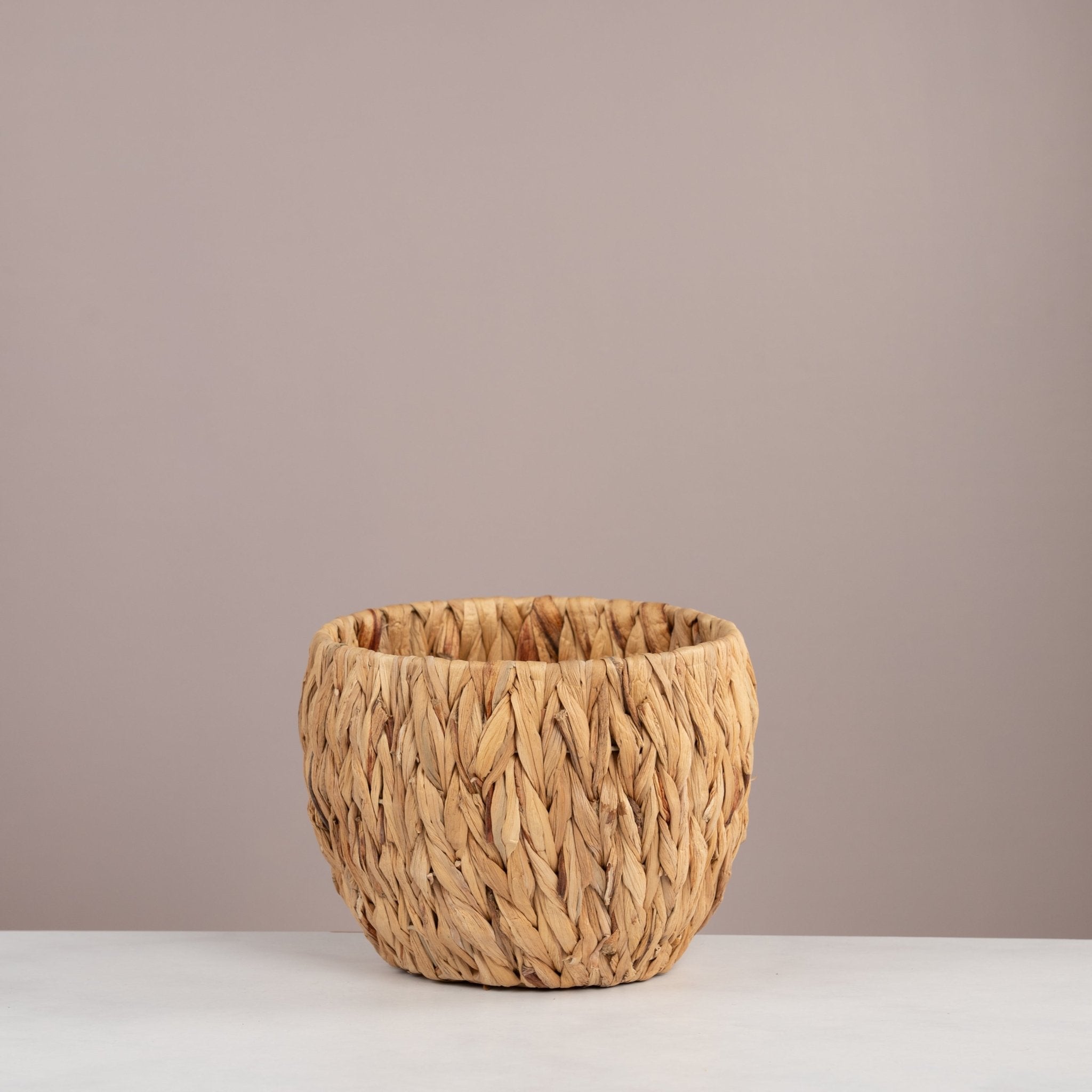 Rustic Weave Planter Basket - Urban Home