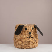 Puppy Woven Storage Basket - Urban Home