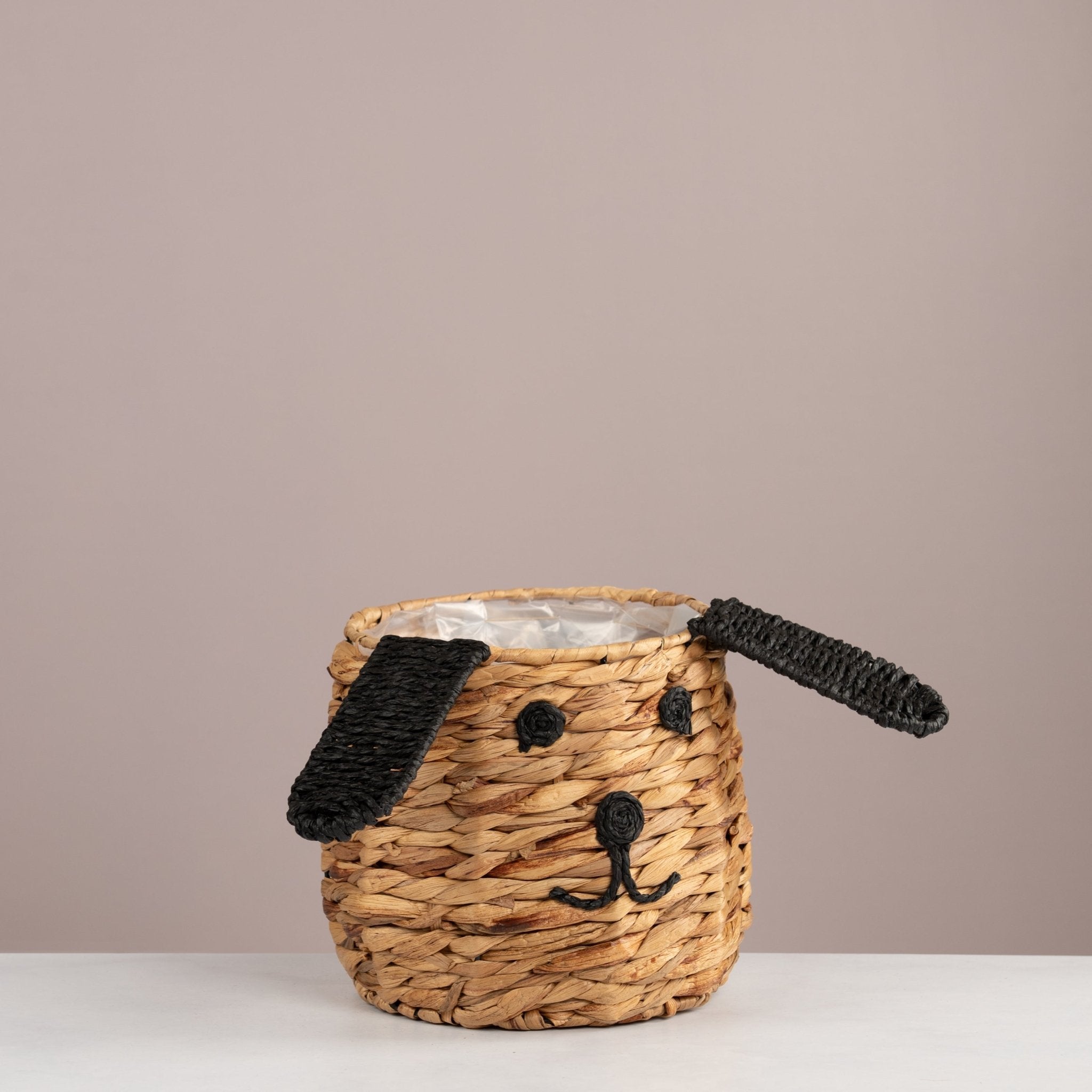 Puppy Woven Storage Basket - Urban Home
