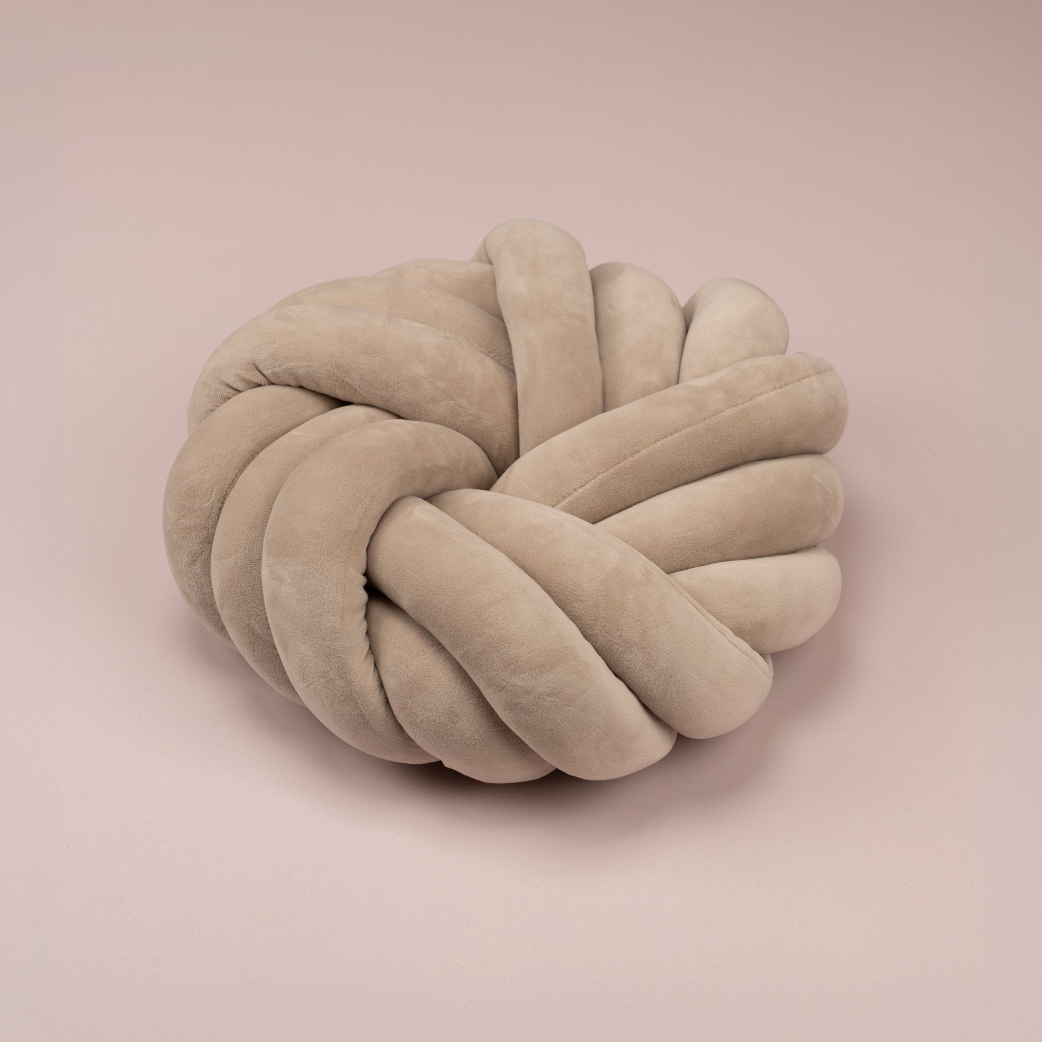 Modern Sculptural Knot Decorative Throw Pillow - Urban Home