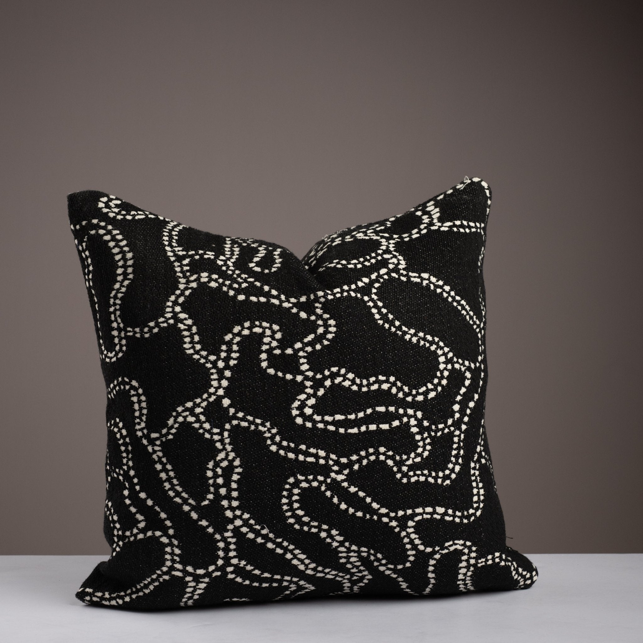 Mono Abstract Cushion Cover - Urban Home