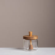 Premium honey jar with wooden cover - Urban Home