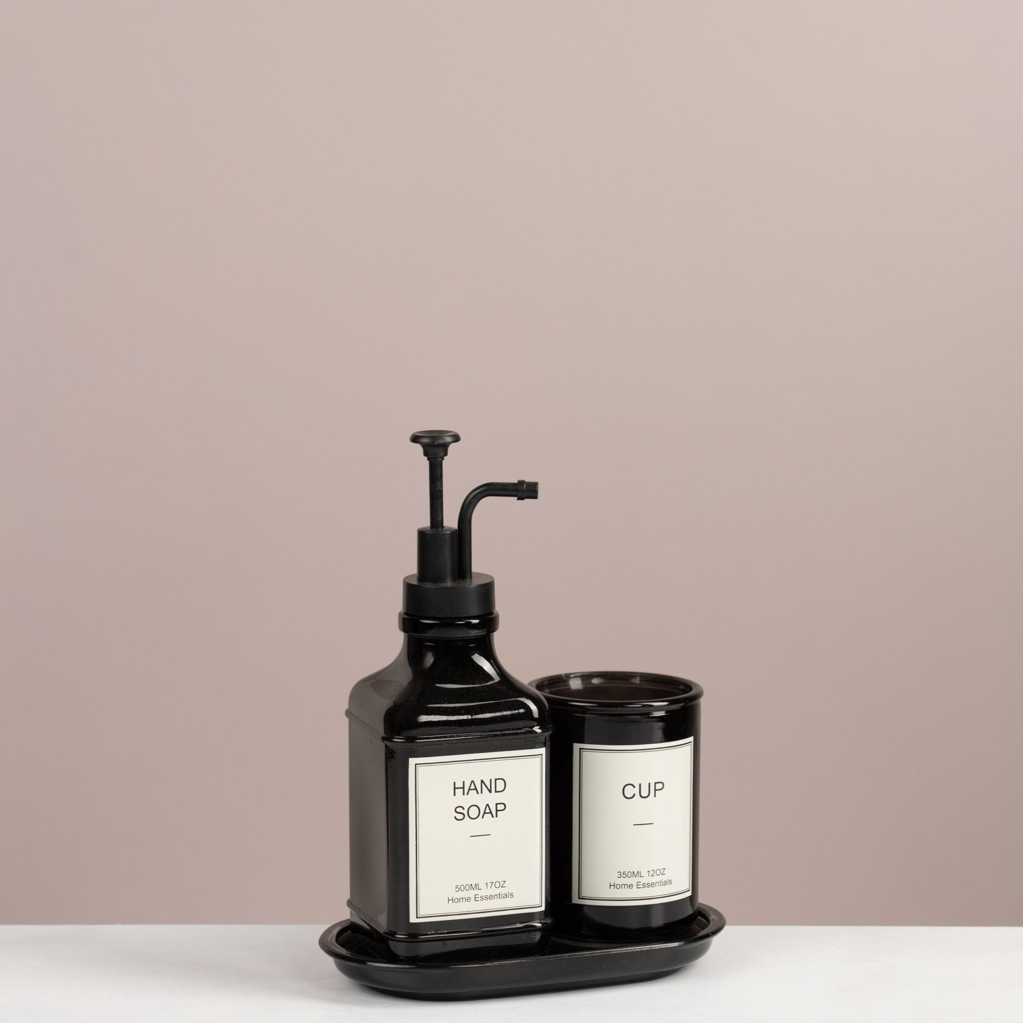 Modern Glass Bathroom Set - Urban Home