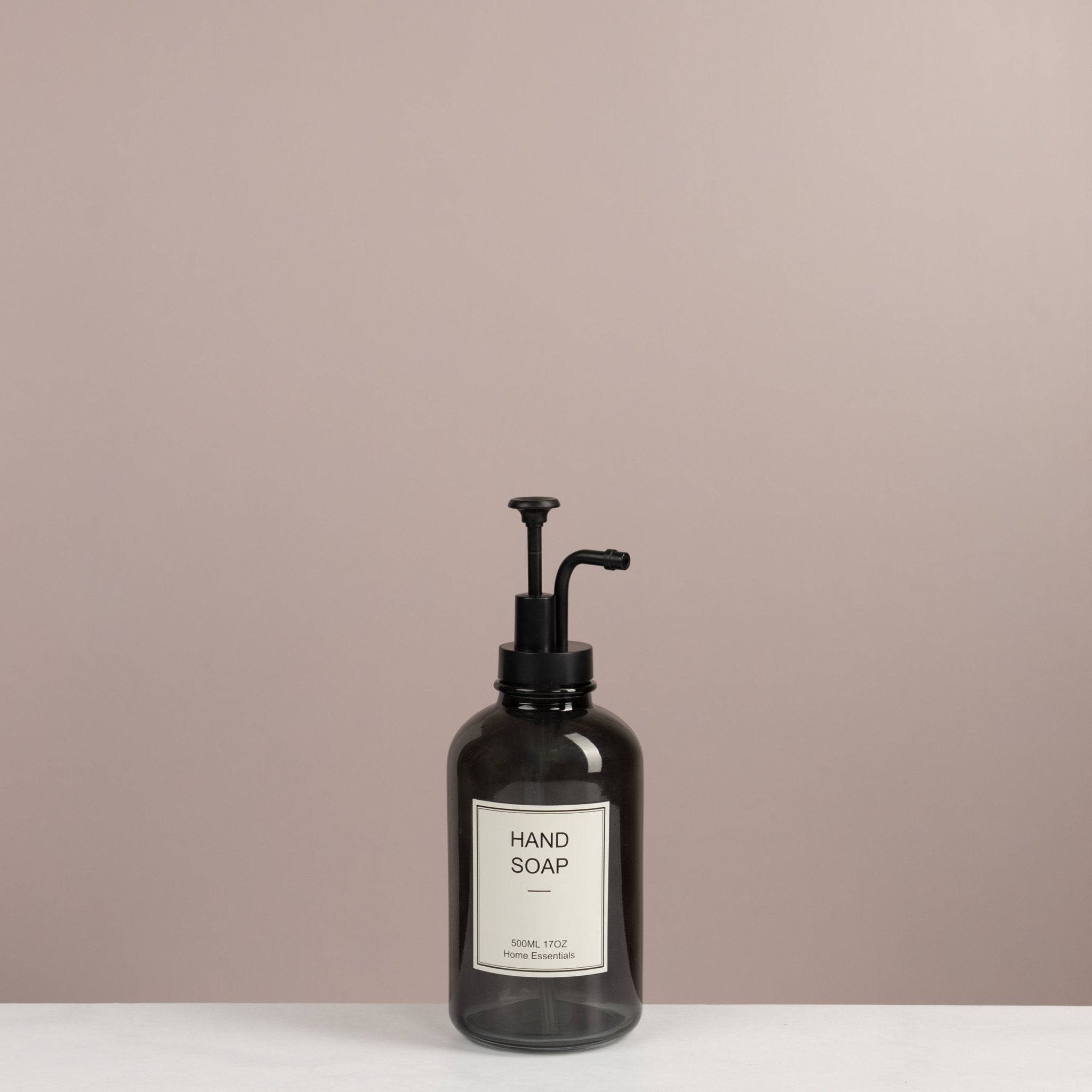 Minimalist Glass Hand Soap Dispenser – 500ml - Urban Home