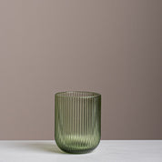 Ribbed Colorful Glass Cup 6 Piece Set - Urban Home