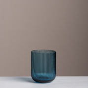 Ribbed Colorful Glass Cup 6 Piece Set - Urban Home