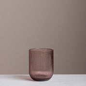 Ribbed Colorful Glass Cup 6 Piece Set - Urban Home