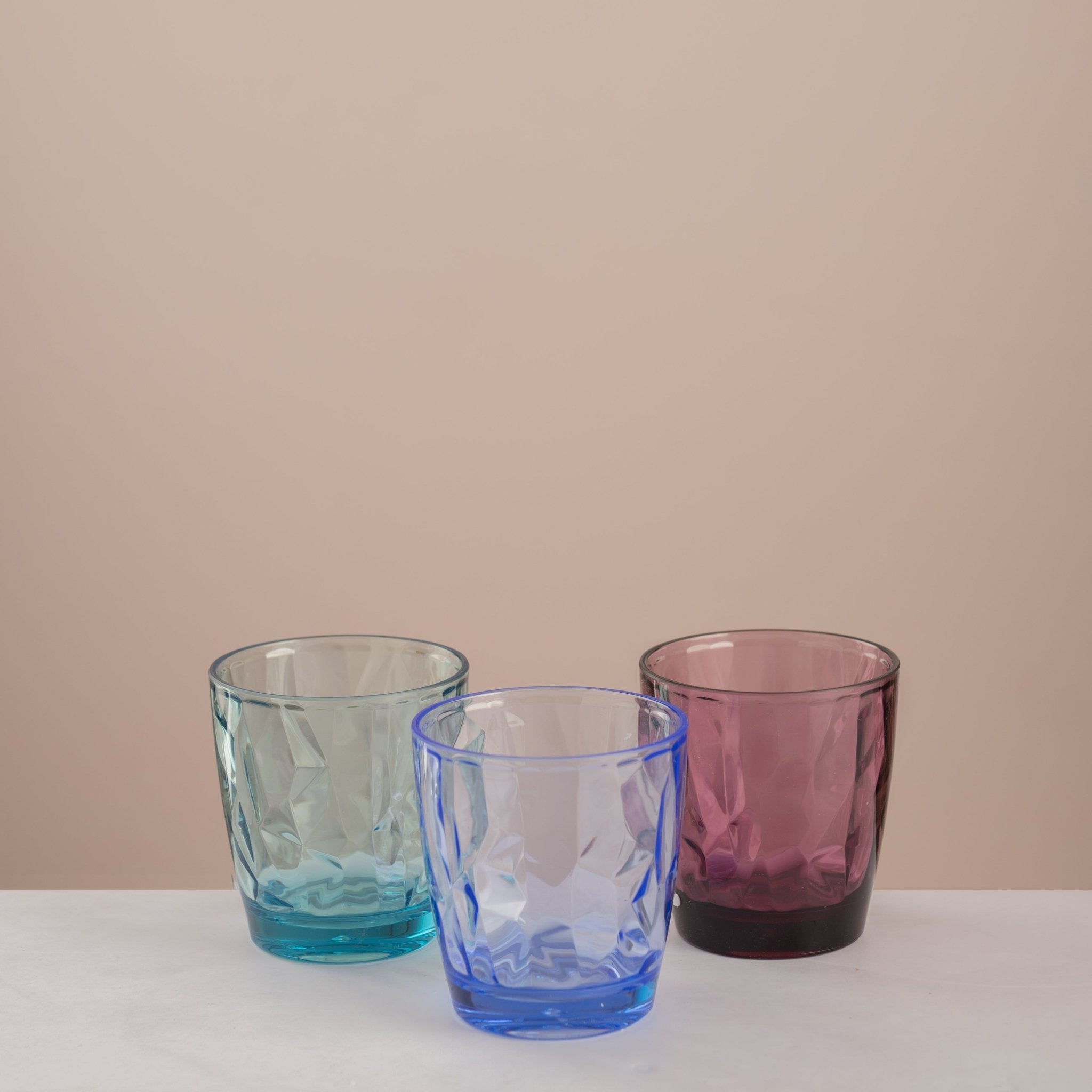Unbreakable Faceted Plexi Tumblers - Urban Home