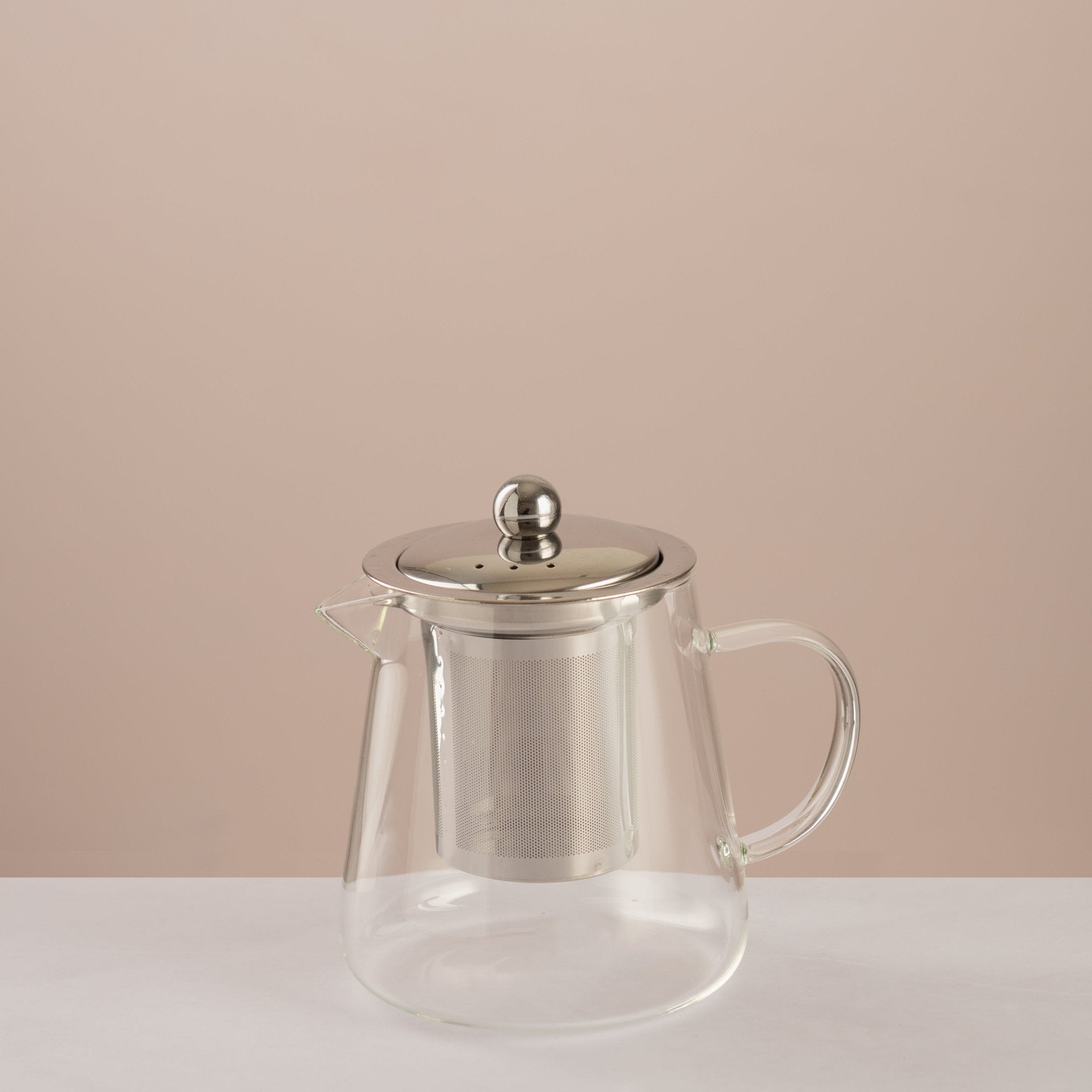 Glass Tea Pot with Strainer - Urban Home