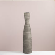 Graphite Hourglass Floor Vase - Urban Home
