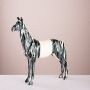 Modern Swirl - Finish Horse Sculpture - Urban Home