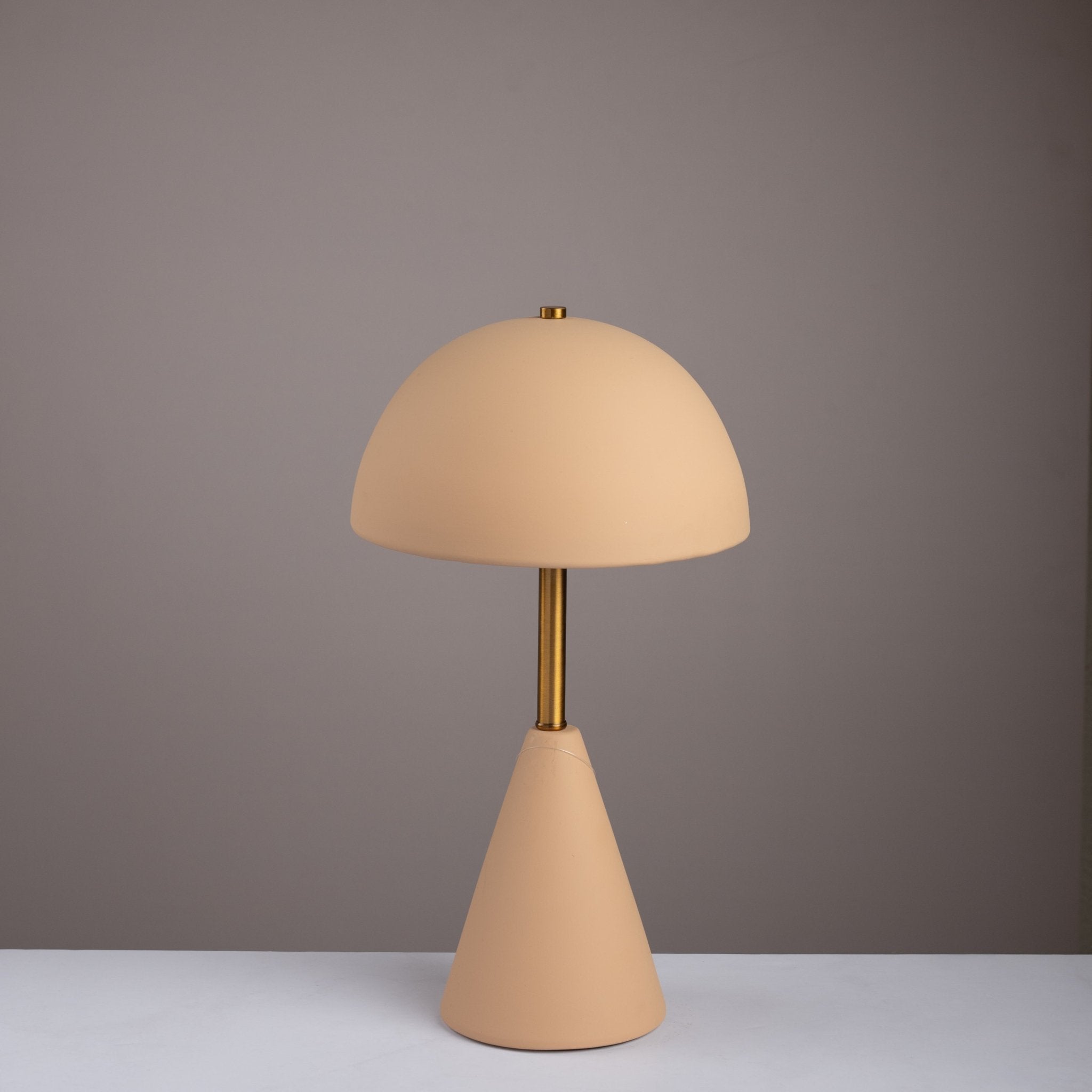 Modern Lamp – Beige | Soft Contemporary Style - Urban Home