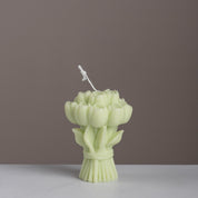 Colorful flower bouquet candle - Urban Home