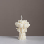 Colorful flower bouquet candle - Urban Home