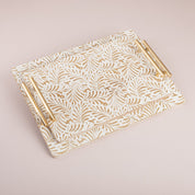 Wooden Engraved Tray Set - Urban Home