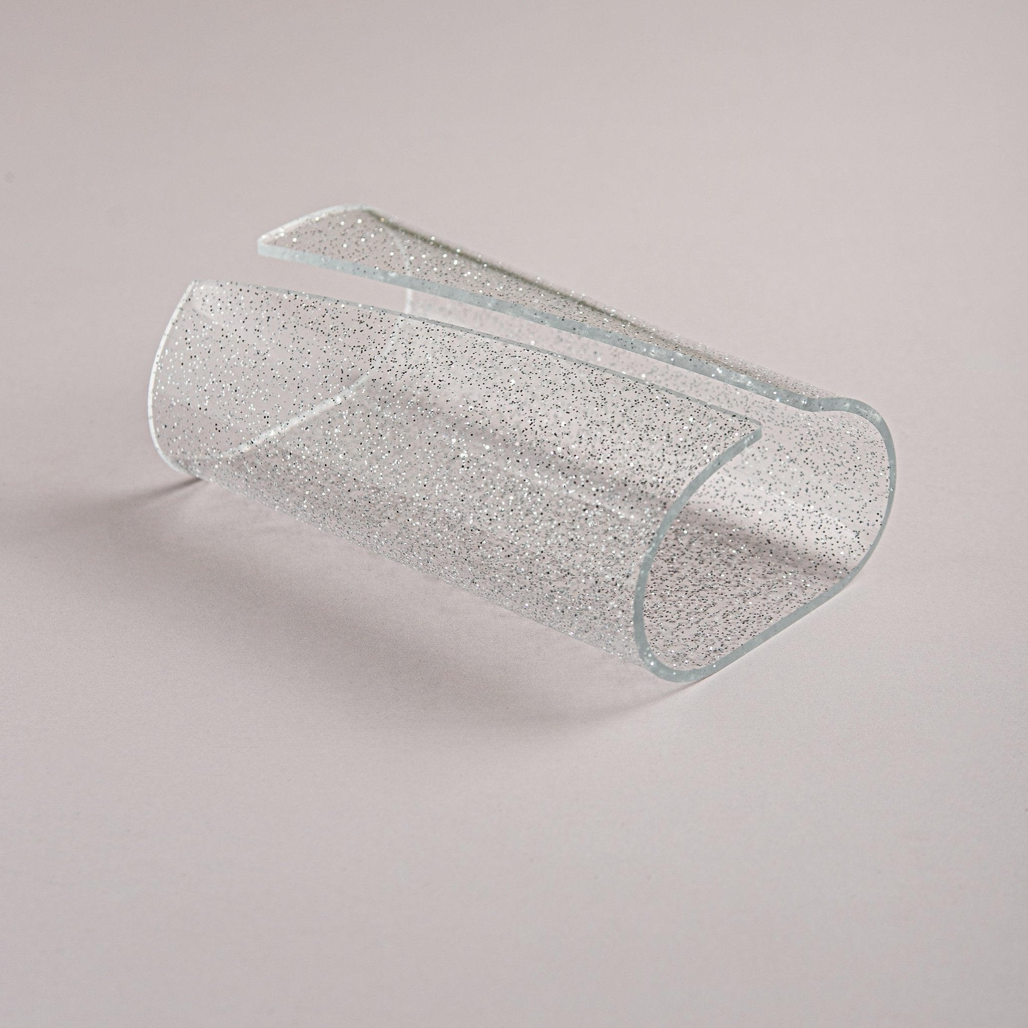 Modern Glitter Glass Napkin Holder - Urban Home