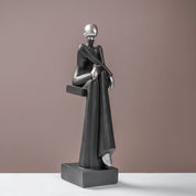 Echo Modern Seated Sculptural Accent - Urban Home