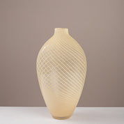 Honey Swirl Glass Urn - Urban Home