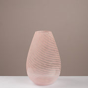 Blush Swirl Glass Vase - Urban Home