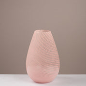 Blush Swirl Glass Vase - Urban Home