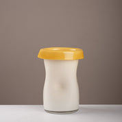 Mycele Glass Vase – Alabaster & Honey - Urban Home
