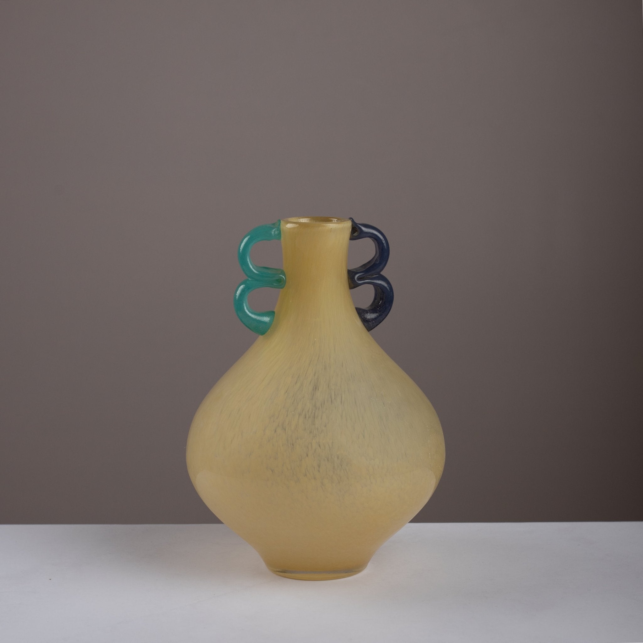 Modern vase with colorful handles - Urban Home