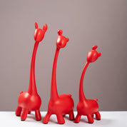 Nordic Minimalist Giraffe Family Set - Urban Home