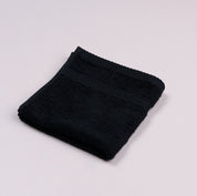 Cannon 100% Cotton Plain Terry Towel – 480 GSM – Black - Urban Home
