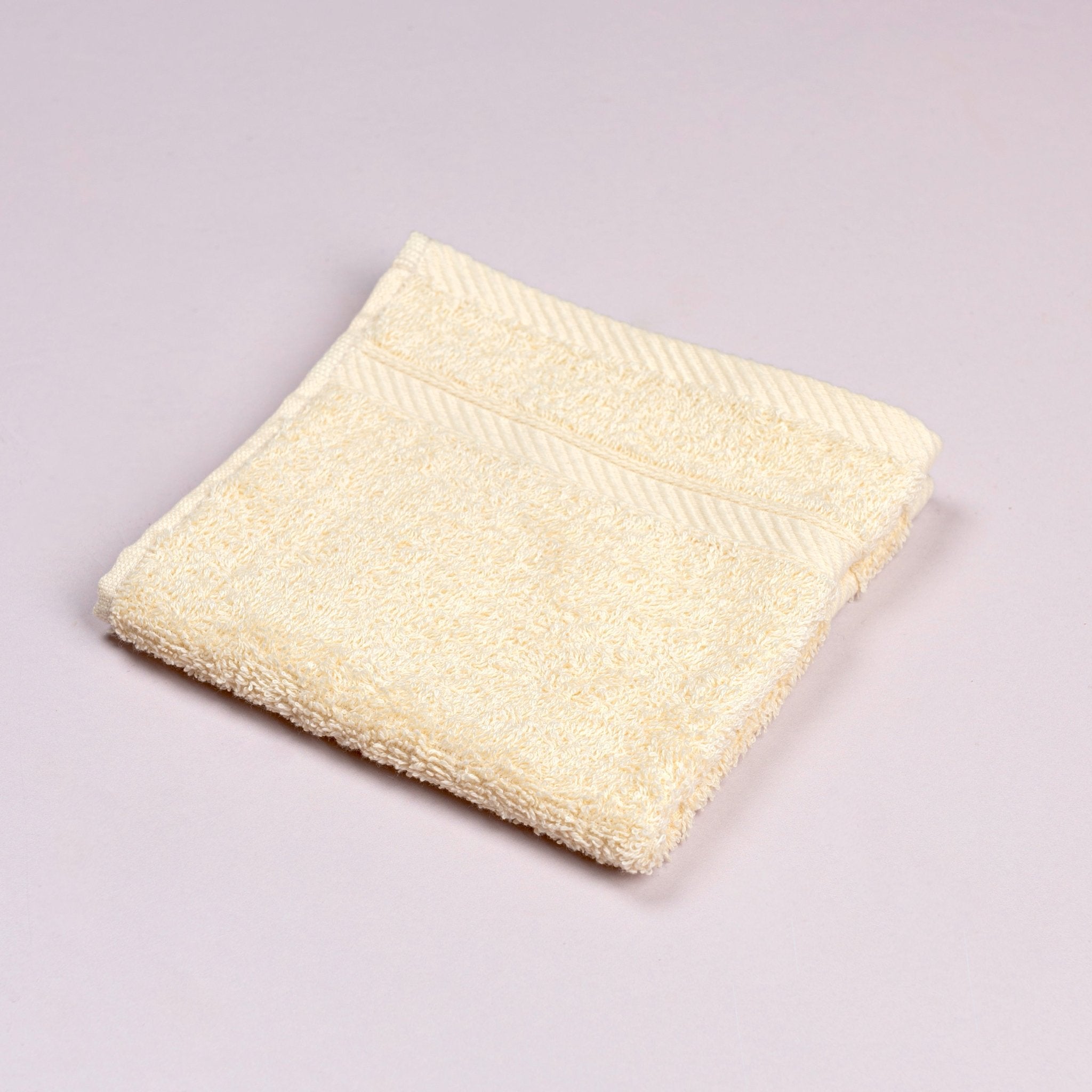 Cannon 100% Cotton Plain Terry Towel – 480 GSM – Beige - Urban Home