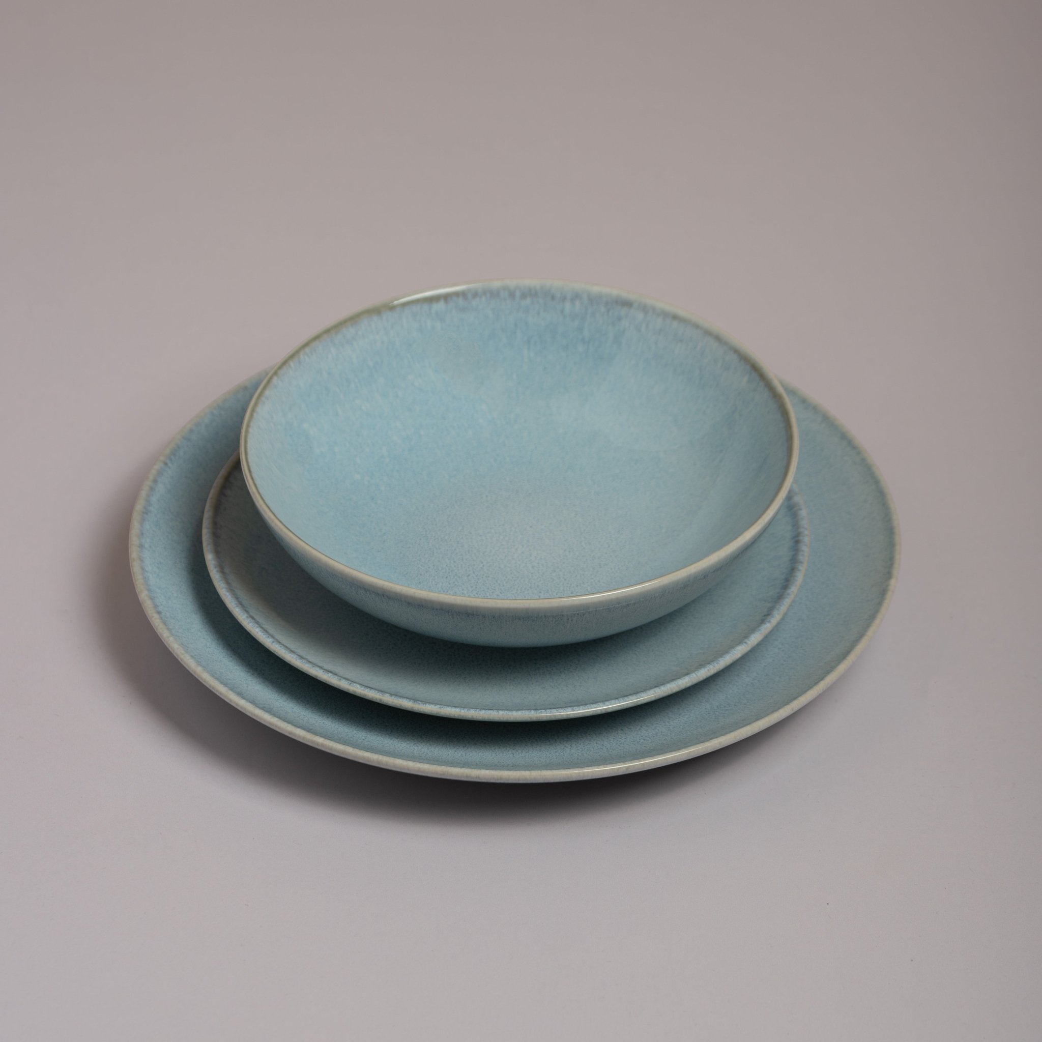Dosthoff blue dinner set 18pcs - Urban Home