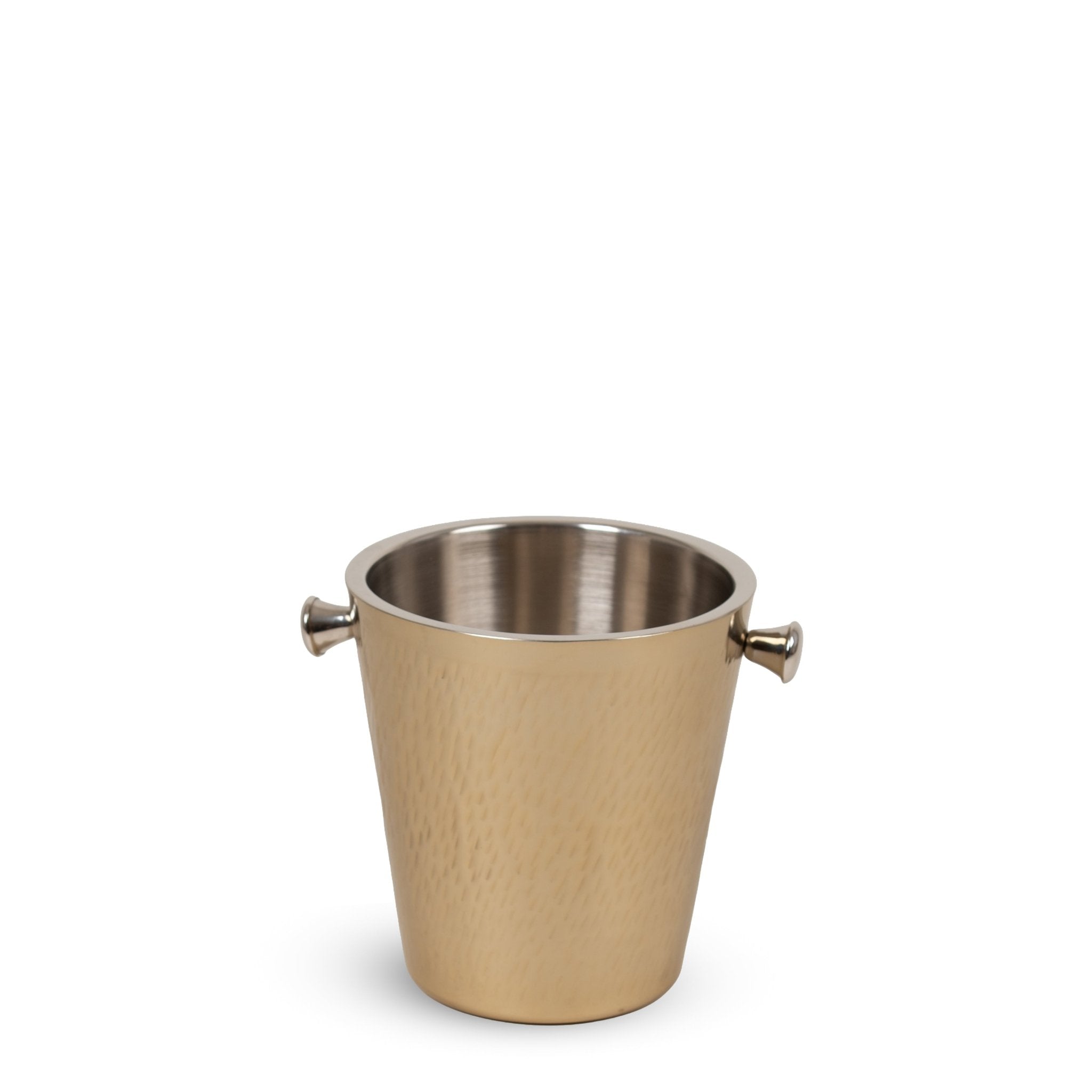 Fluted Stainless Steel Ice Bucket – 564ml - Urban Home