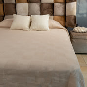 Pastel Waffle Cotton Blanket ByUrban - Urban Home