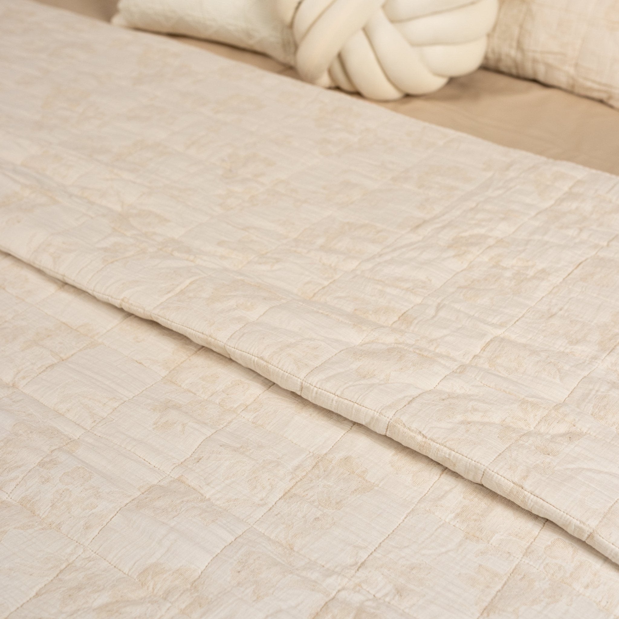 Premium Cotton Matelassé Quilted Bedspread - Urban Home