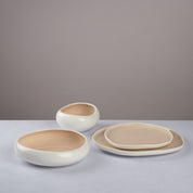 Ivory Blush Luxe Dinner Set – 24 PCS - Urban Home