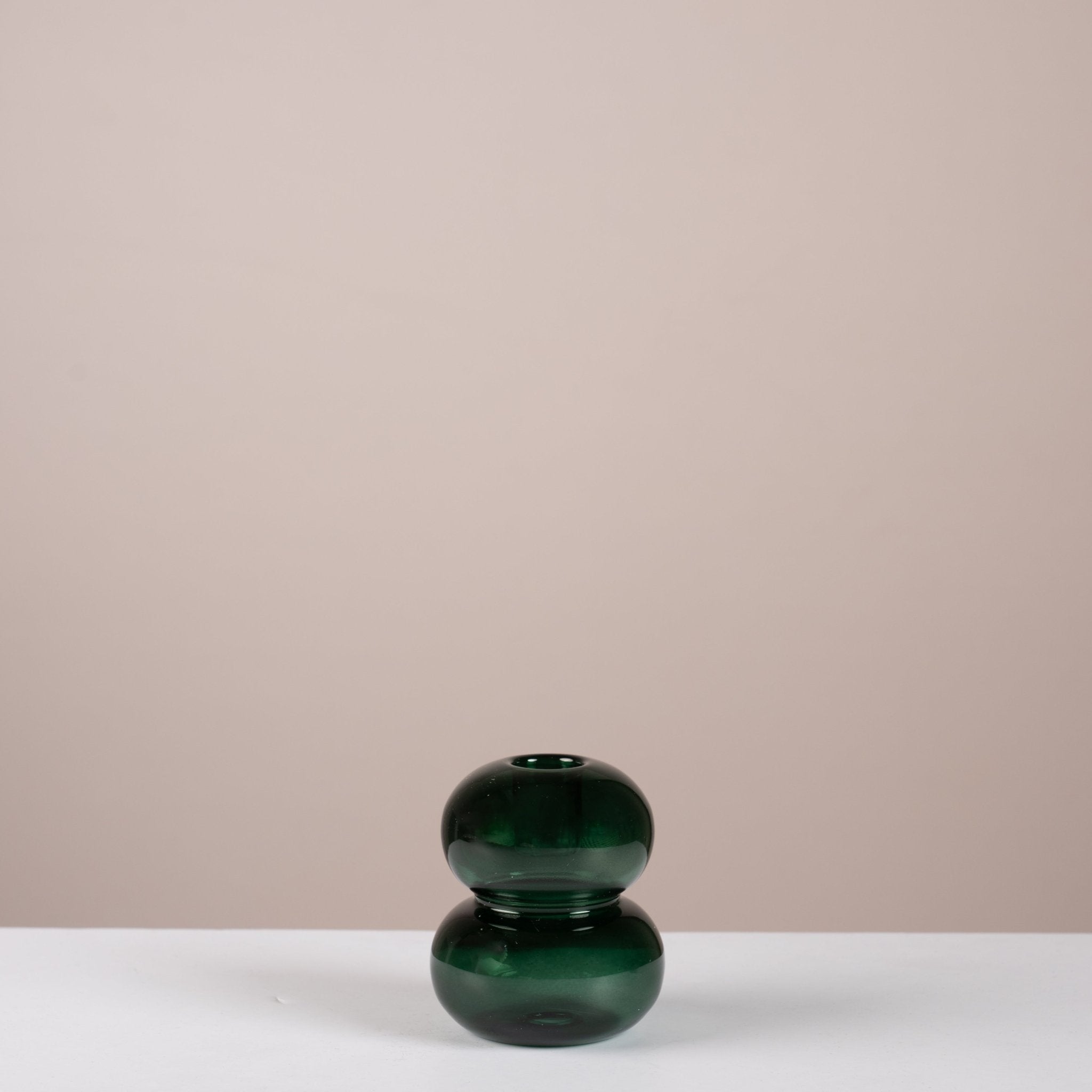Glass Candle Holder – 8×8.5 cm - Urban Home