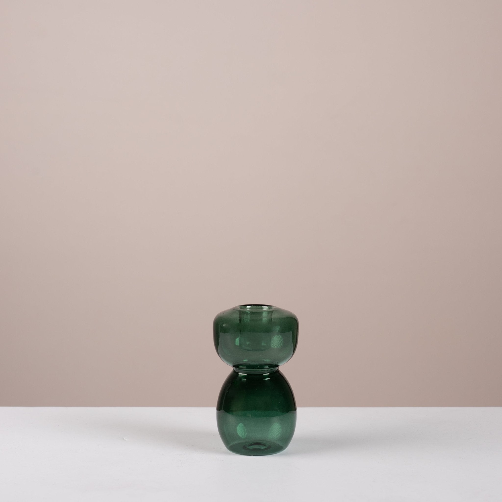 Glass Candle Holder – 6.5×10 cm - Urban Home