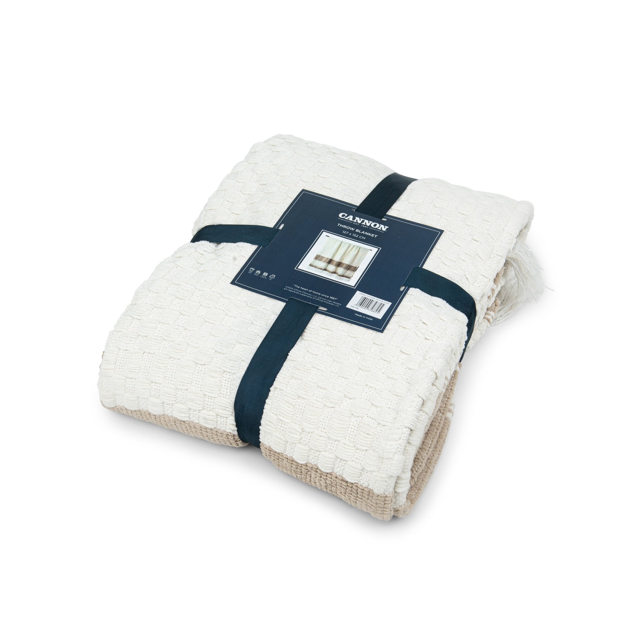 Cannon Throw 127x152 cm – 100% Cotton Printed - Urban Home