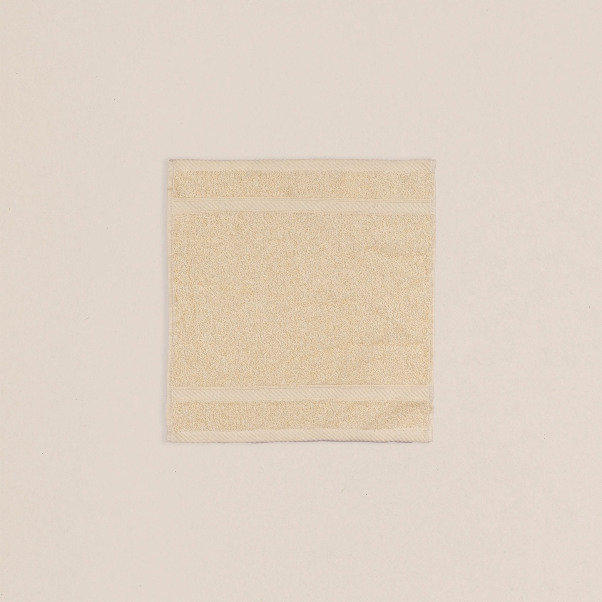 Cannon 100% Cotton Plain Terry Towel – 480 GSM – Beige - Urban Home
