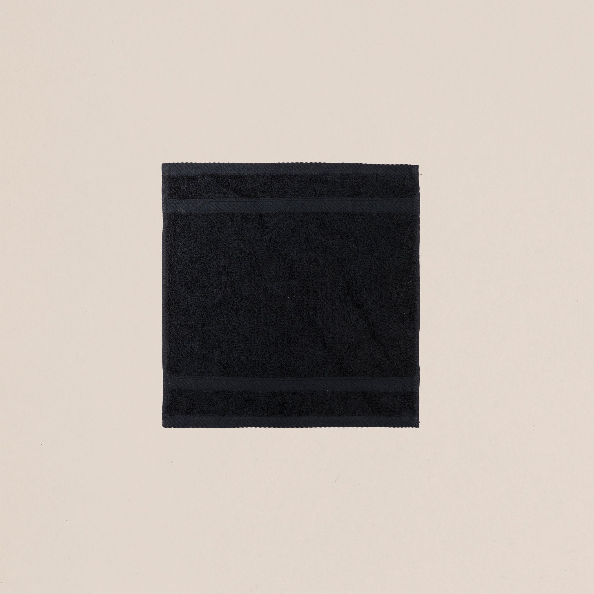 Cannon 100% Cotton Plain Terry Towel – 480 GSM – Black - Urban Home