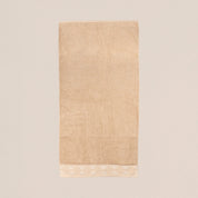 Cannon Solid Jacquard Towel – 600 GSM – Dark Beige - Urban Home